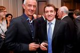 thumbnail: 22 December 2014; Former Liverpool player Ian Rush with jockey Barry Geraghty,  during the Croke Park Hotel / Irish Independent Sportstar of the Year Luncheon 2014. The Westbury Hotel, Dublin. Picture credit: David Maher / SPORTSFILE