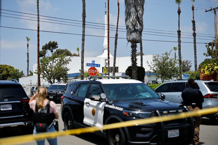 Three killed in San Diego mosque shooting as police find two suspects dead nearby