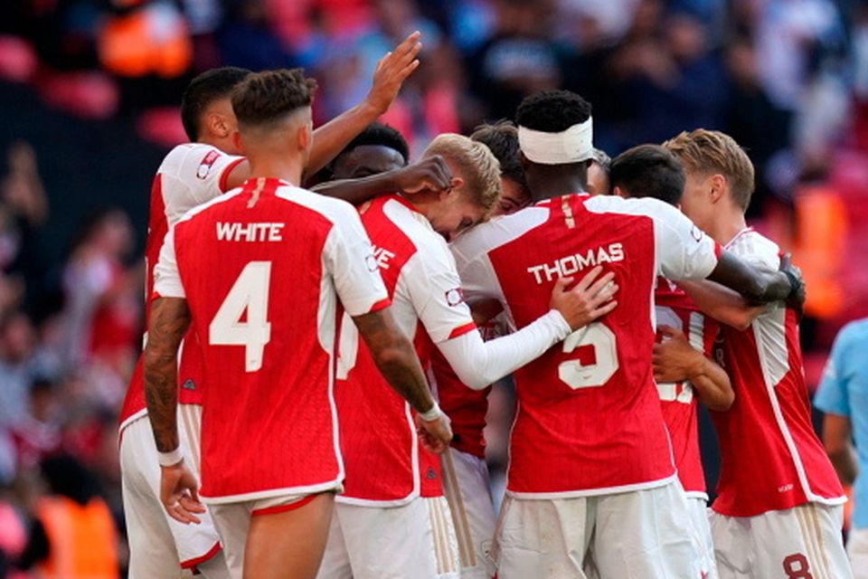 Arsenal beat Man City in penalty shootout to win Community Shield