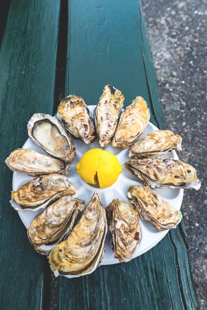 Oysters - Brittany is renowned for producing seafood.
