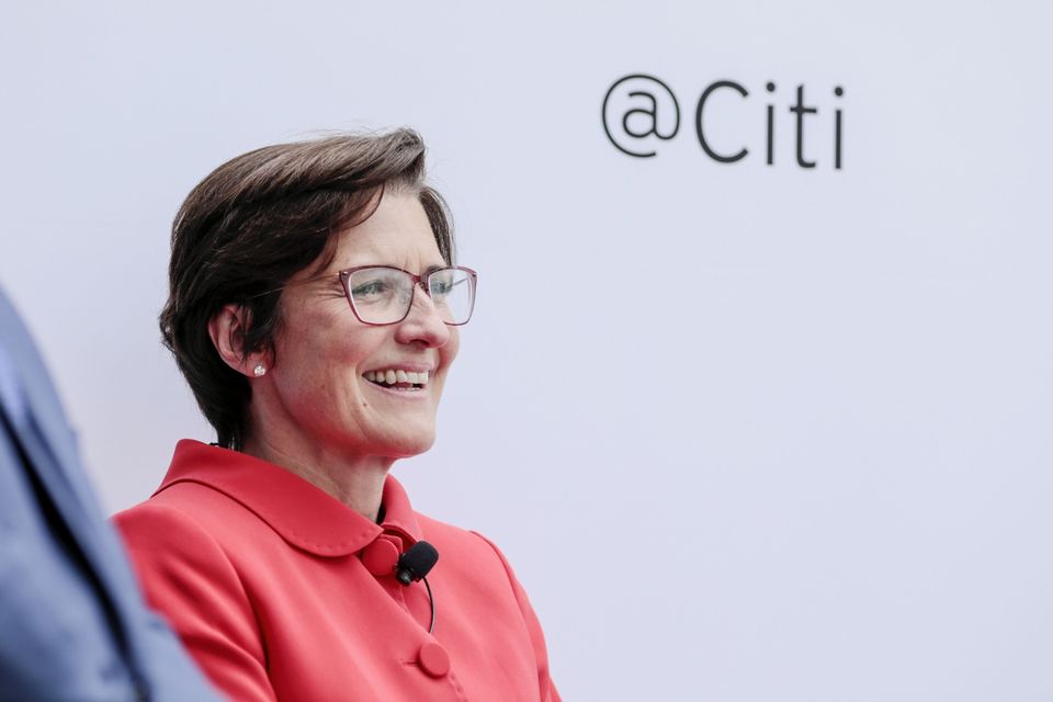 Jane Fraser, directora ejecutiva de Citigroup.  Foto: Kyle Grillot/Bloomberg