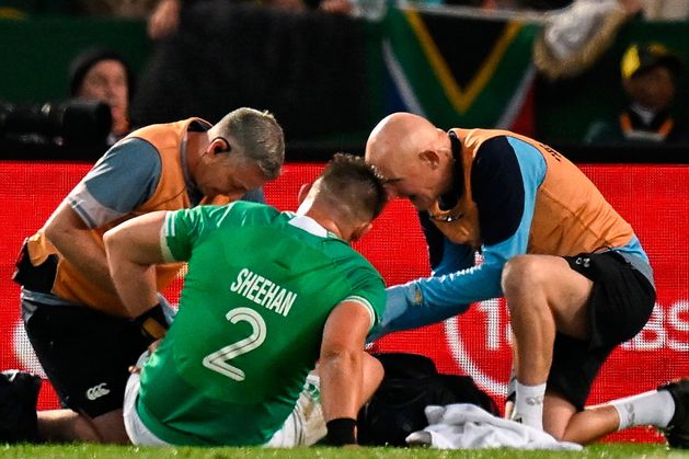 Dan Sheehan suffers suspected ACL tear and Craig Casey out of second Test as Andy Farrell counts cost of opener