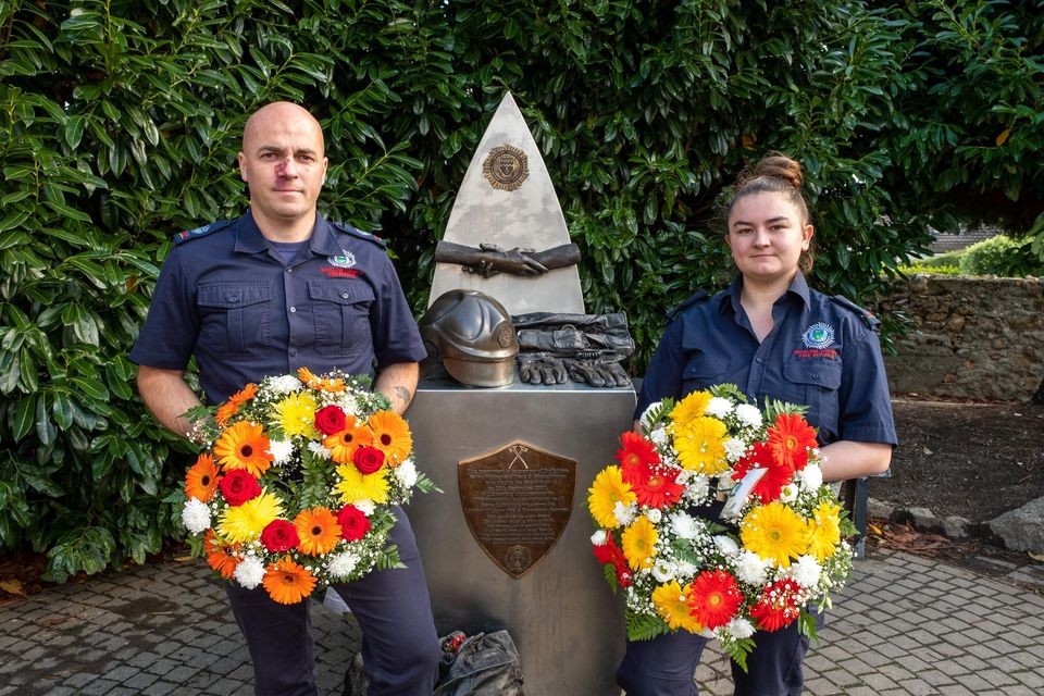 HEROIC BRAY FIREFIGHTERS BRIAN MURRAY AND MARK Day Bray will never forget