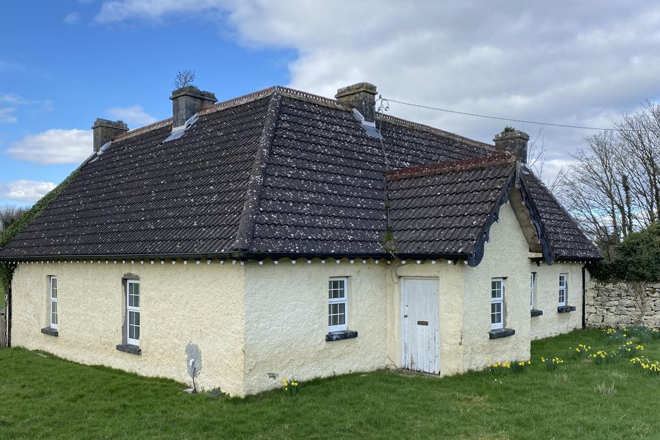 Work required: O’Grady’s Cottage is a traditional structure with many original features but it is in need of complete refurbishment