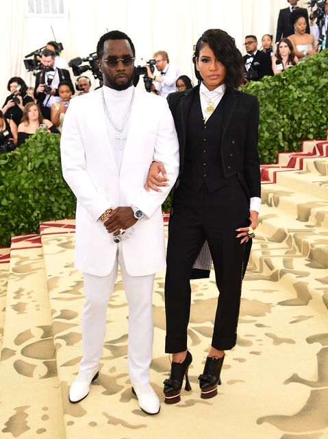 Cassie and Sean Combs in 2018 (Ian West/PA)