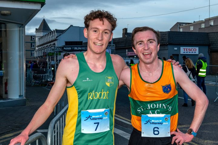 Riocht AC athlete Oisín Murray wins Streets of Killarney 5-Mile on Good Friday