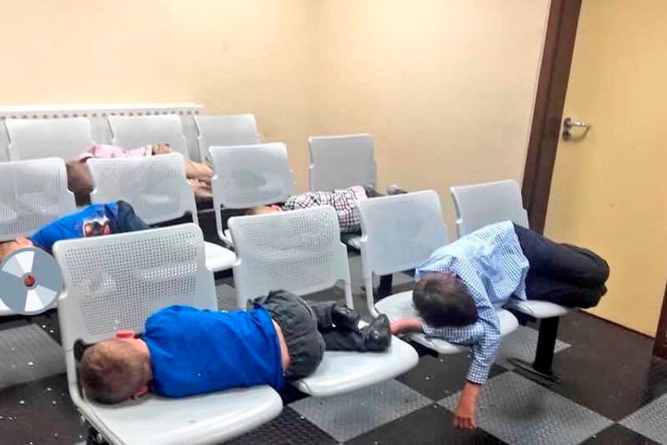 HOMELESS: The photo that sparked a thousand comments.