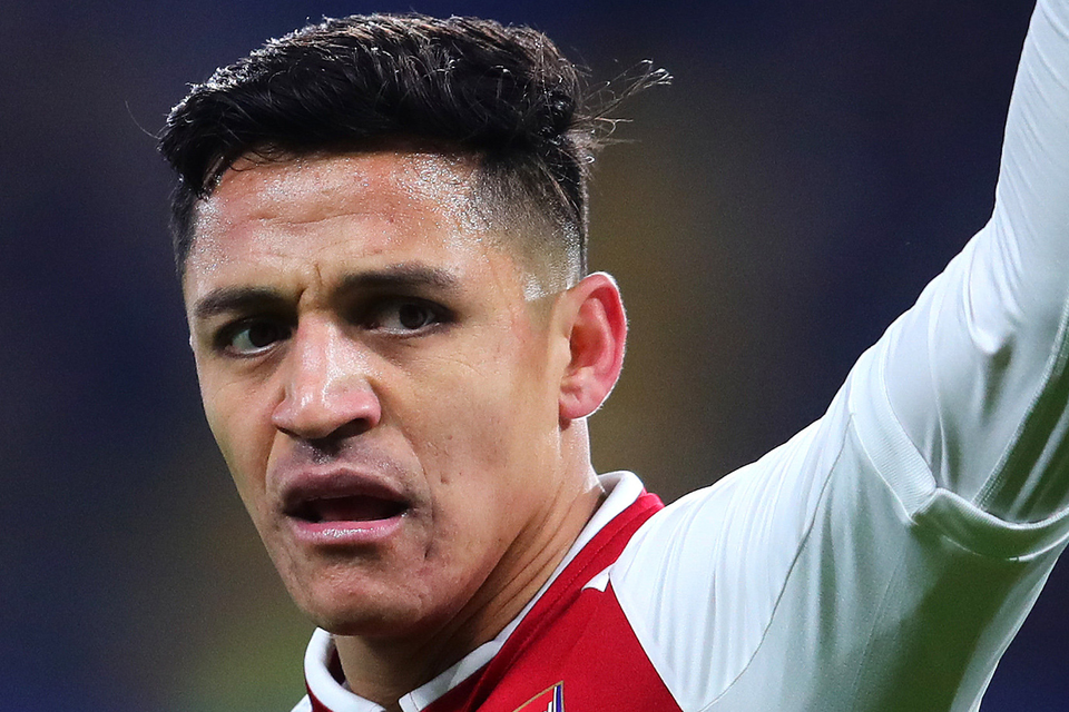 Alexis Sanchez looks set to switch London for Manchester. Photo: Getty Images