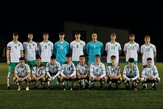 Sligo Rovers’ Kyle McDonagh and Daire Patton play for Republic of Ireland schools team in Scotland draw