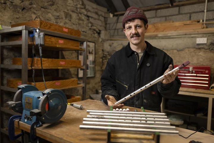 ‘I was asked in a sauna if I was the tin whistle man’ – Donegal craftsman on launching business from his parents’ farm shed
