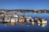 thumbnail: House boats at Fisherman's Wharf in Victoria Inner Harbour. Photo: Getty