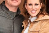 thumbnail: Brian O'Driscoll and Amy Huberman confirm their engagement in 2009.