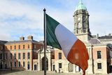 thumbnail: The tricolour flying at Dublin Castle