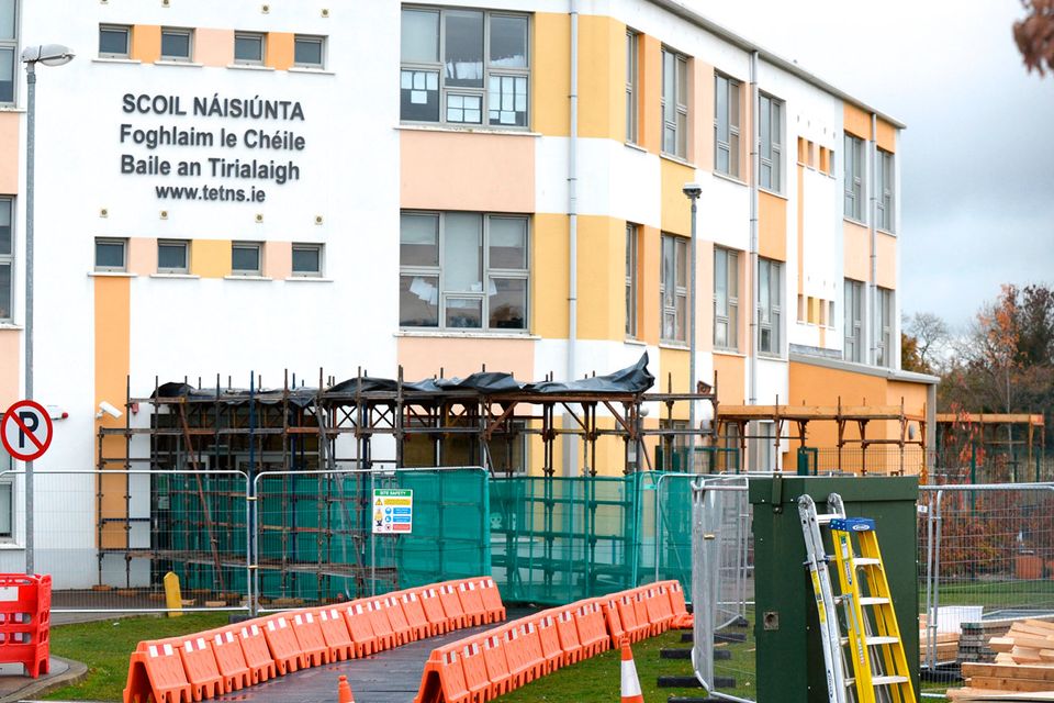 Safety row: Building work at Tyrellstown Educate Together National School in Dublin