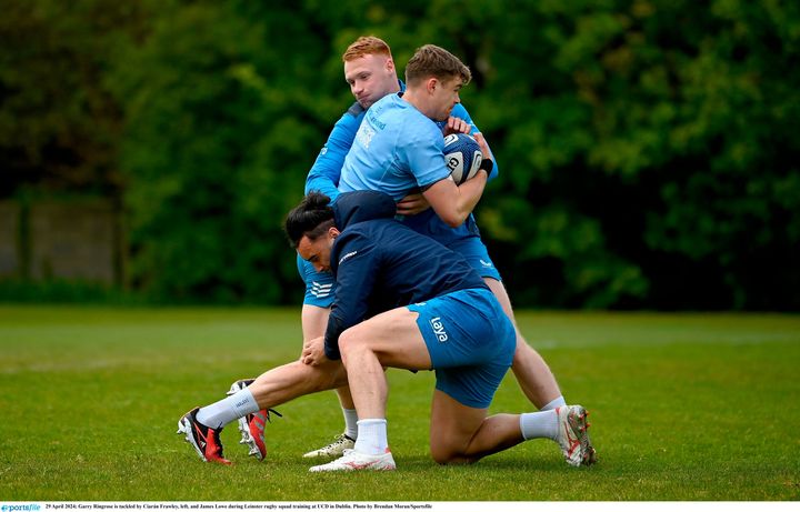 Garry Ringrose and Hugo Keenan major doubts for Leinster’s Croke Park clash with Northampton