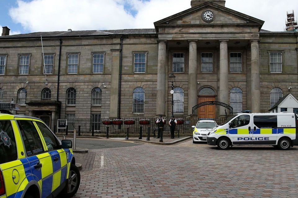 Omagh courthouse Photo: Brian Lawless/PA