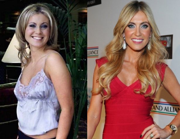 Claudine Keane in 2004 (left) and recently (right)