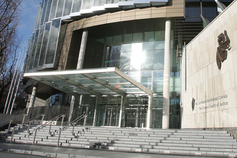 Criminal Courts of Justice in Dublin. Stock image