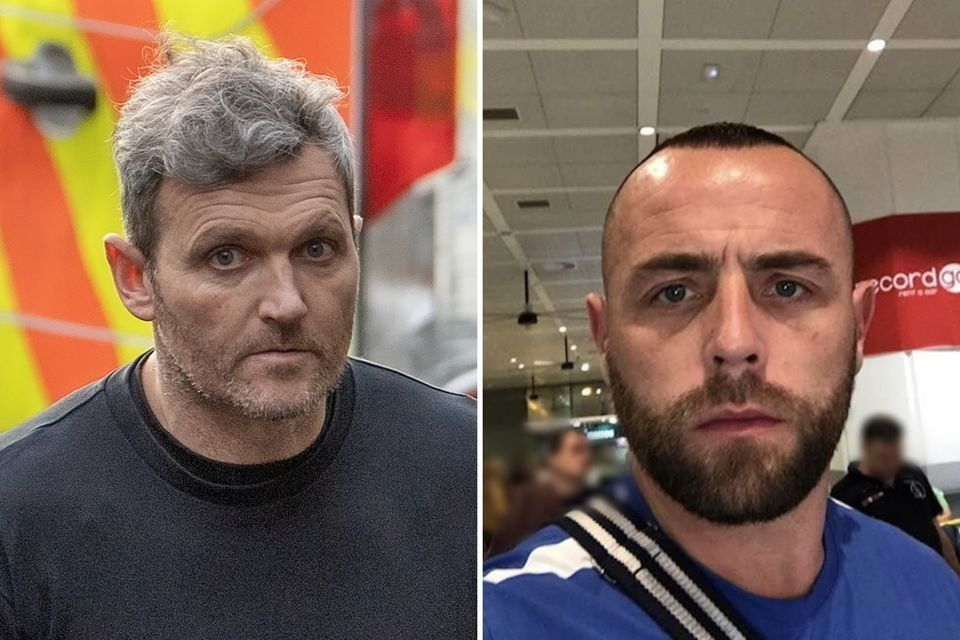 Left Nathan McDonnell and right James Leen. Both men are charged in connection with the country's biggest ever Crystal Meth haul. 