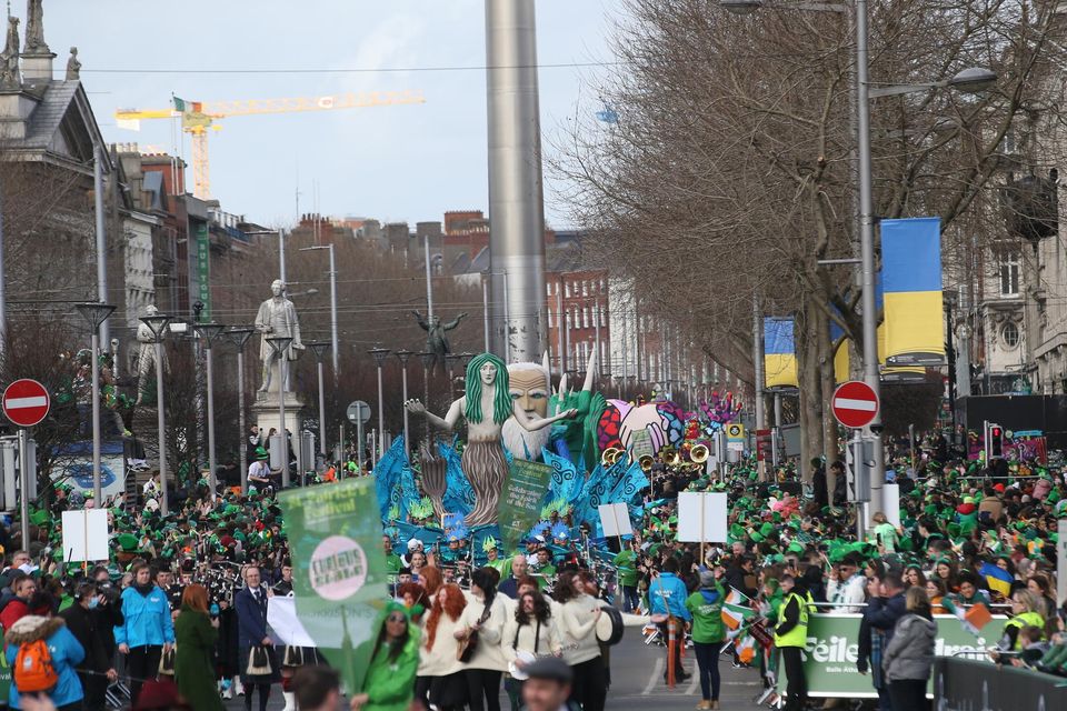 Last year's St Patrick's Day parade in Dublin