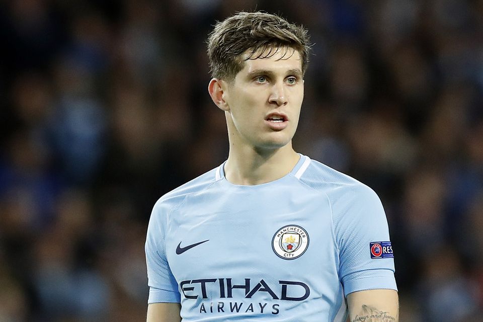 Manchester City defender John Stones is impressed by his team's attack