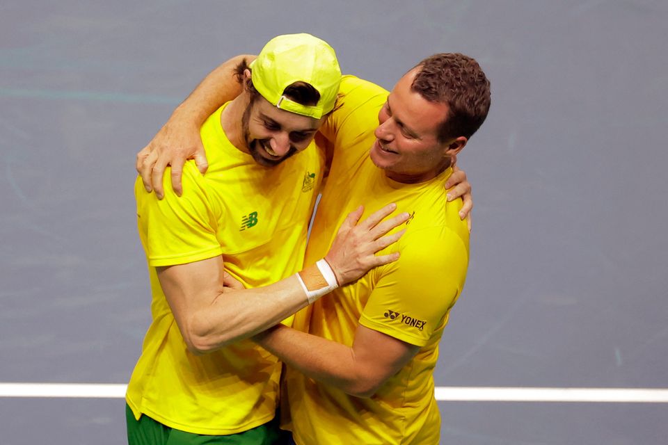 Lleyton Hewitt 'super proud' as Australia beat USA to reach Davis Cup semis  | Irish Independent