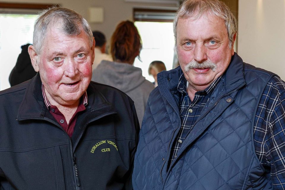 Timmy Collins and Bertie Hawe were on the Duhallow Vintage Club's summer run last Sunday to Killarney.