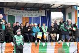 thumbnail: The Reviewing Stand at the Arklow parade.