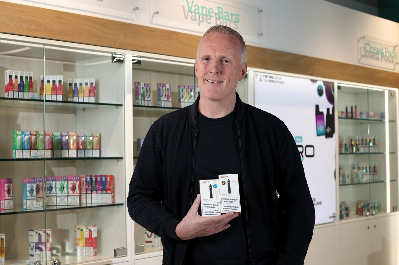 The vaping boss who shouts his business from the rooftops – 'I eat, sleep  and drink it. I enjoy the advocacy side'