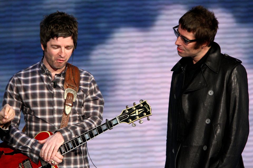Noel  and Liam Gallagher