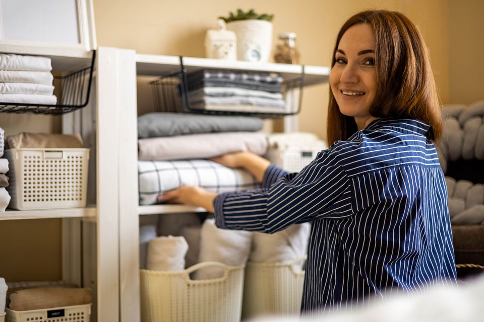 Figuring out what you want to organise is a useful first step in decluttering your home. Photo: Getty