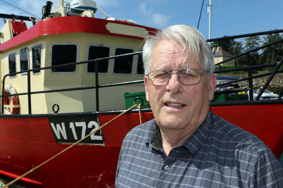 Retired fisherman Brian McGilloway in Killybegs. Photo: Brian McDaid