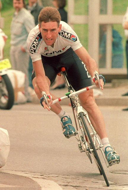 King of the hills inside the mansion built by cycling legend
