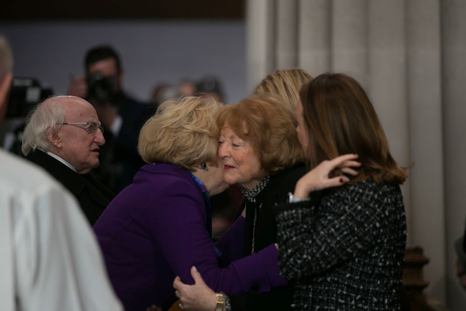 President Michael D Higgins and Sabina offer their condolences to Gay Byrne's wife Kathleen, daughters Crona and Suzy and grandchildren.
