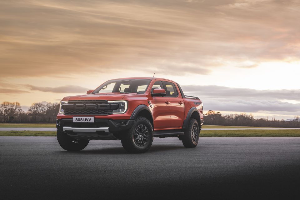 The Ford Ranger Raptor comes in a host of other colours, including Conquer Grey