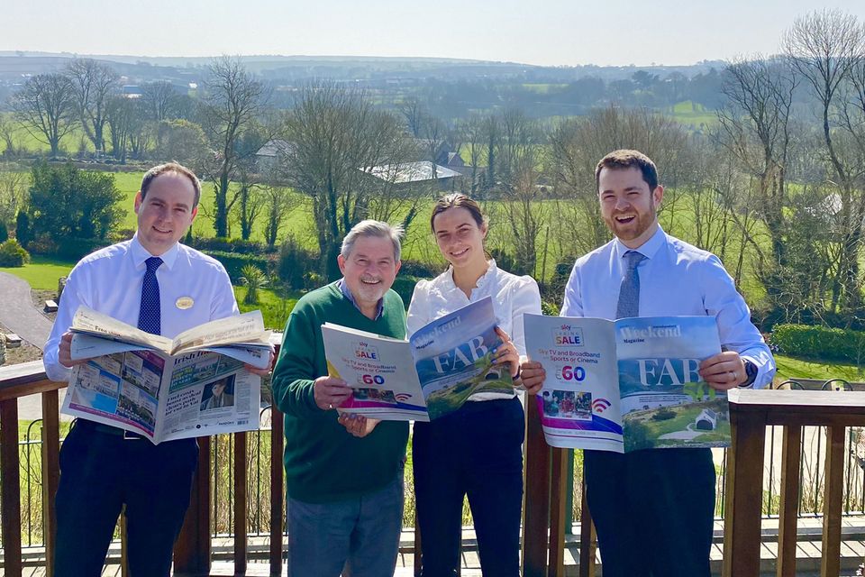 Some of the O'Neills celebrate their 'Fab 50' inclusion