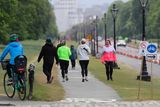 thumbnail: Visitors enjoying pedestrian lanes in Chesterfield Avenue in Dublin's Phoenix Park during the pandemic. Photo: Brian Lawless/PA
