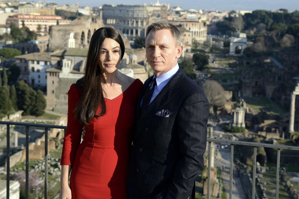 Daniel Craig and latest Bond woman Monica Bellucci