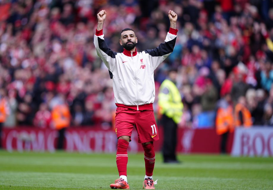 Mohamed Salah secured another Premier League record (Peter Byrne/PA)
