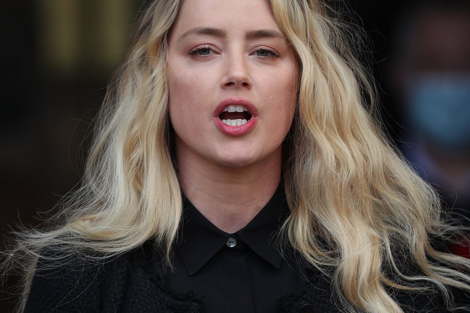 Actress Amber Heard (Yui Mok/PA)