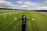 thumbnail: Mariana Ocana pictured at the Cork Racecourse during a visit she made to Mallow in 2020.