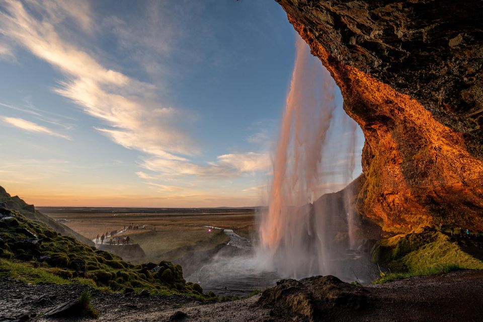 Iceland's Skogafoss waterfall. PA Photo/Renato Granieri