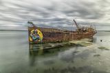 thumbnail: Todor Tilev came second in the Coastal Heritage category for 'Abandoned Ship' which was taken at the Hook Peninsula.