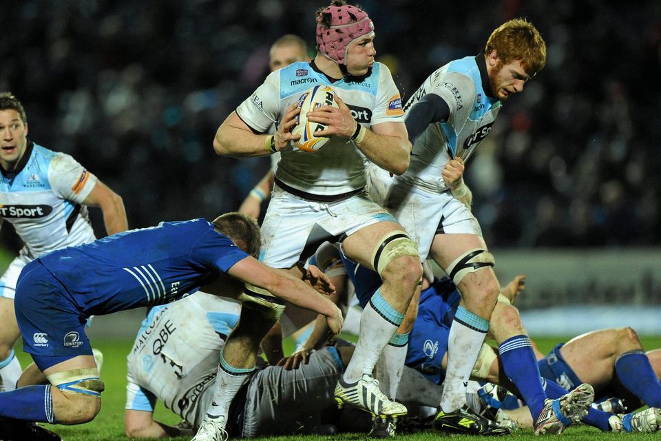 Leinster go top of RaboDirect Pro 12 after victory over Glasgow