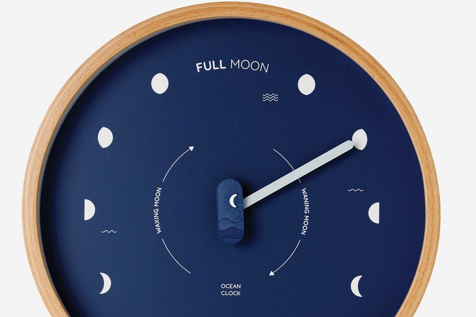 A clock that tracks the moon phases and other must haves for your home