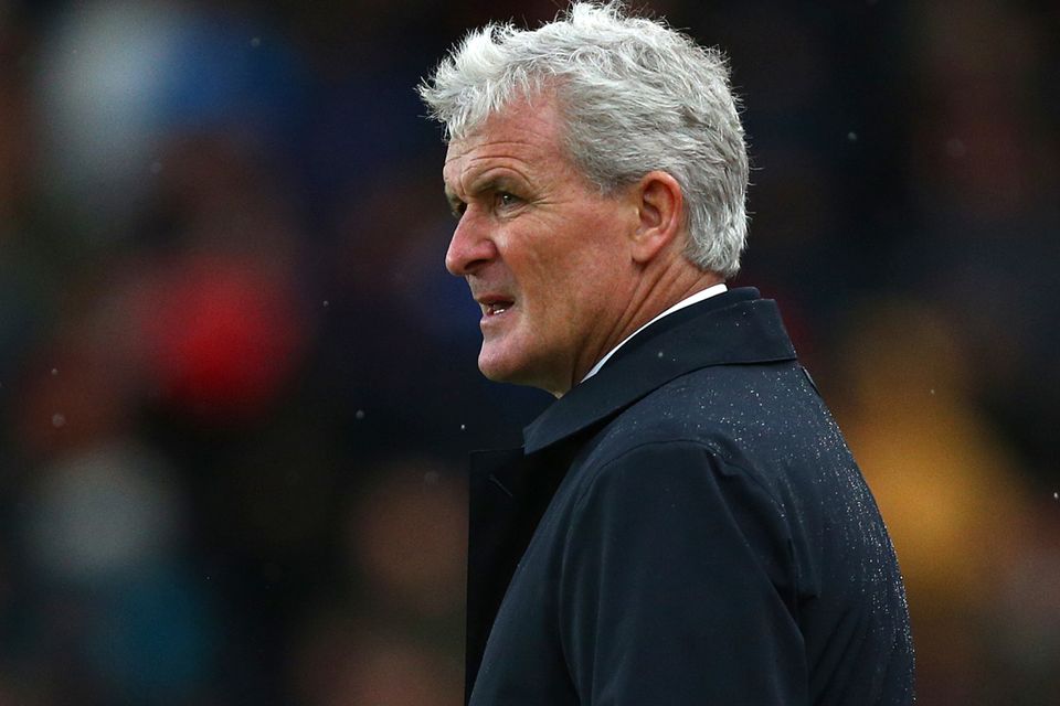Mark Hughes' Stoke have lost five of their past six games