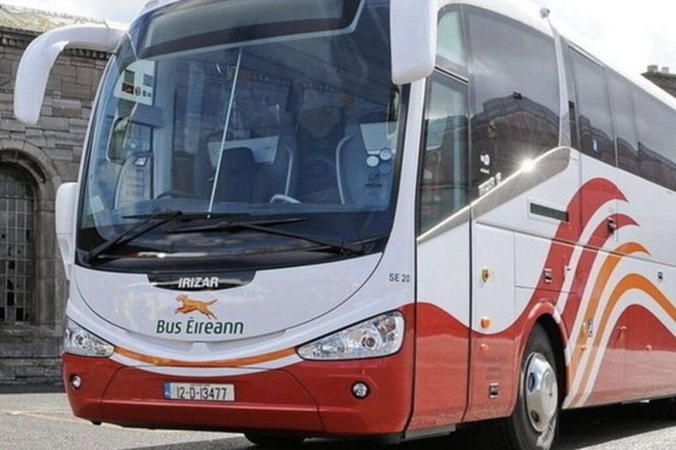 A Bus Éireann bus. Stock image