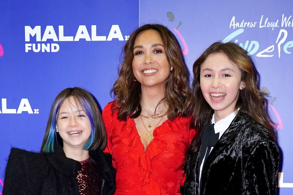 Myleene Klass records musical project with daughters