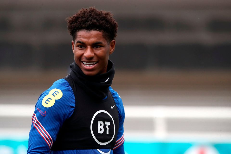 England footballer Marcus Rashford was racially abused on Twitter after missing his penalty in the Euro 2020 final. Photo: PA