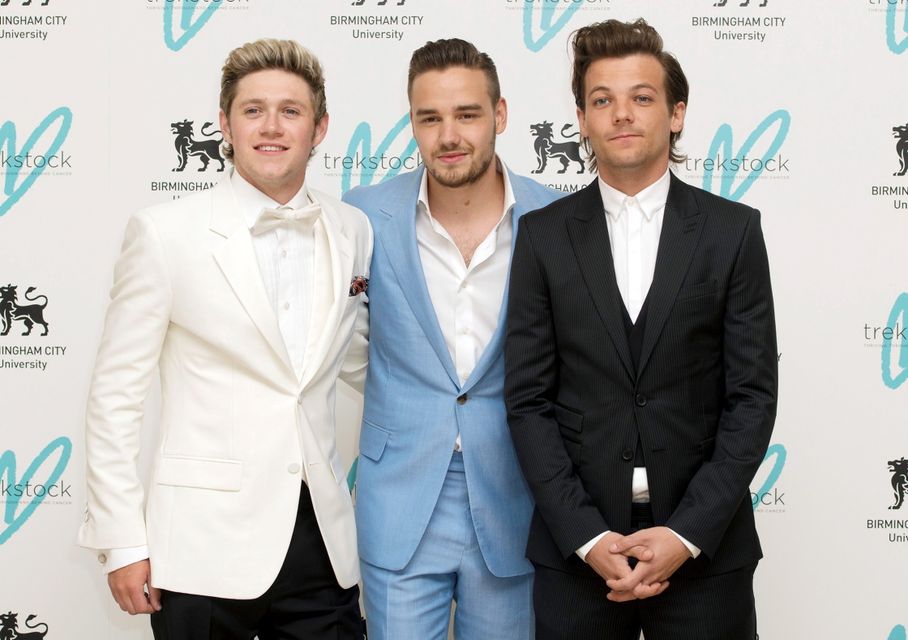 Niall Horan, Liam Payne and Louis Tomlinson of One Direction